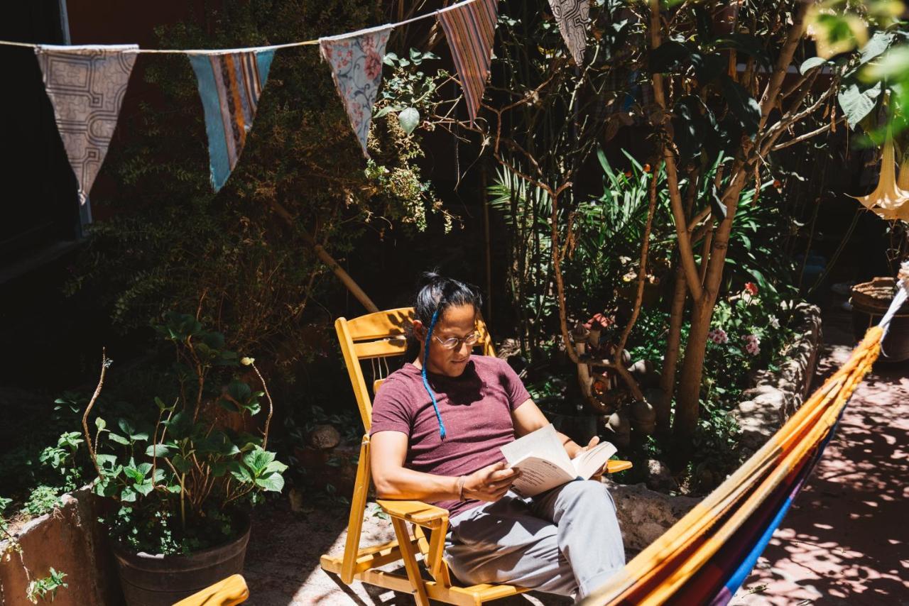 ホテル Backpacker La Bo'M クスコ エクステリア 写真