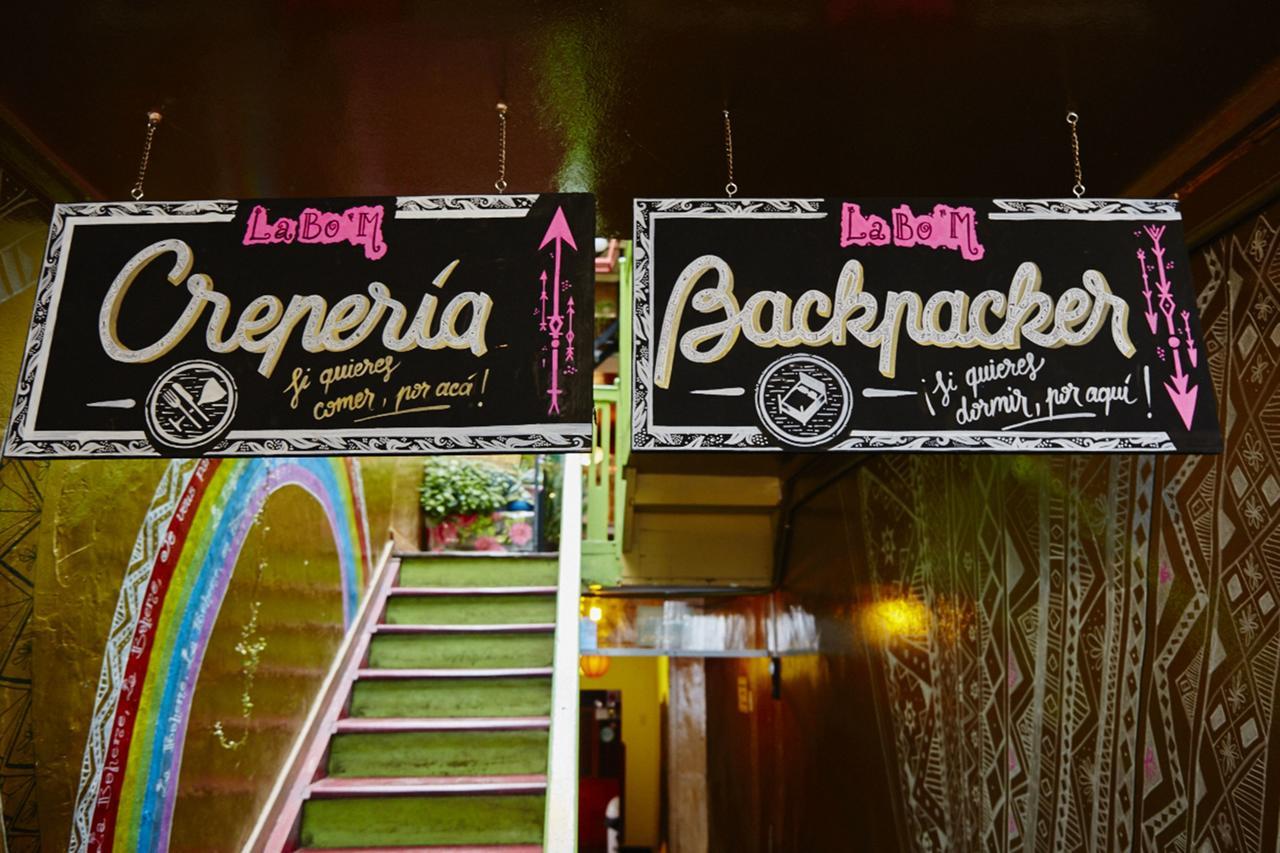 ホテル Backpacker La Bo'M クスコ エクステリア 写真